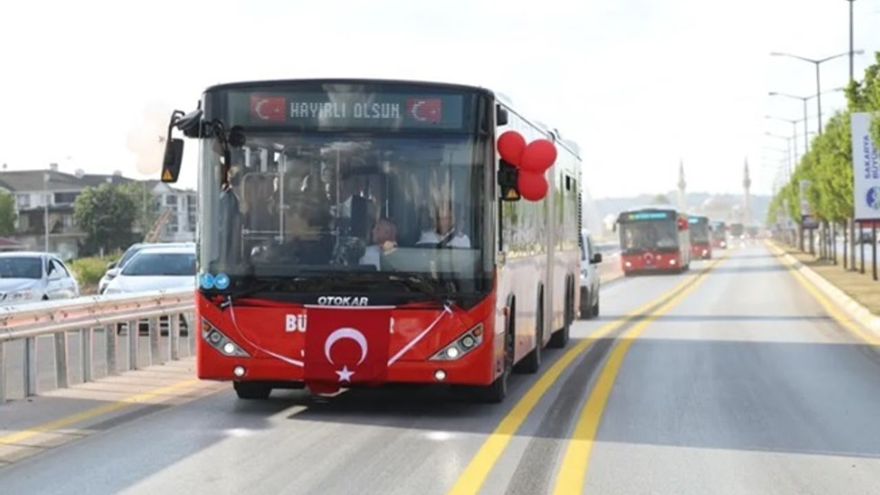 Sakarya, Türkiye’nin ikinci metrobüs şehri oldu!