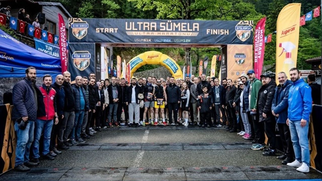 Uluslararası Ultra Sümela Maratonu nefes kesti