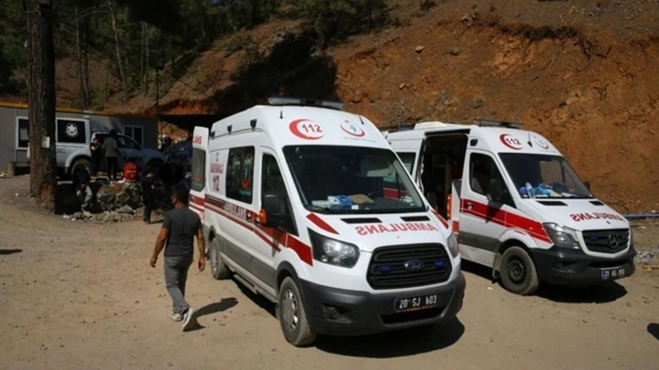 Denizli’de maden ocağında göçük: 2 işçiyi kurtarma çalışmaları sürüyor