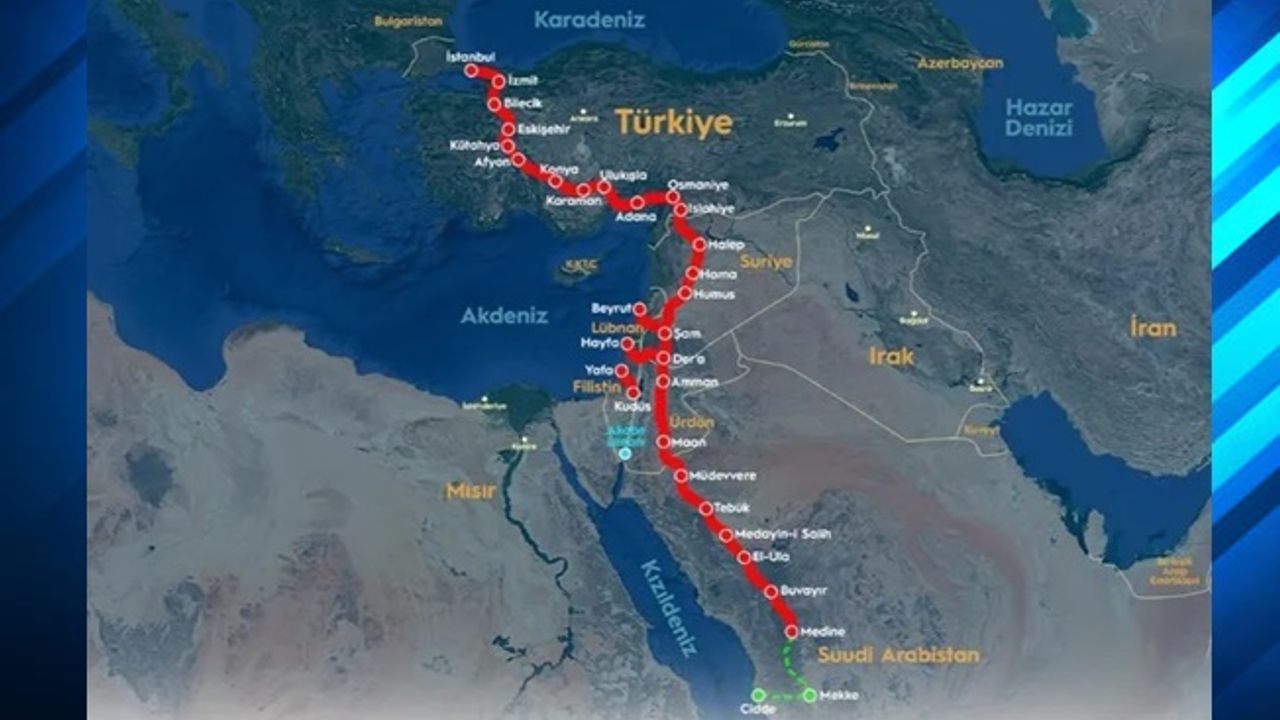 Hicaz Demiryolu’nda 30 kilometrelik eksik hat tamamlanıyor