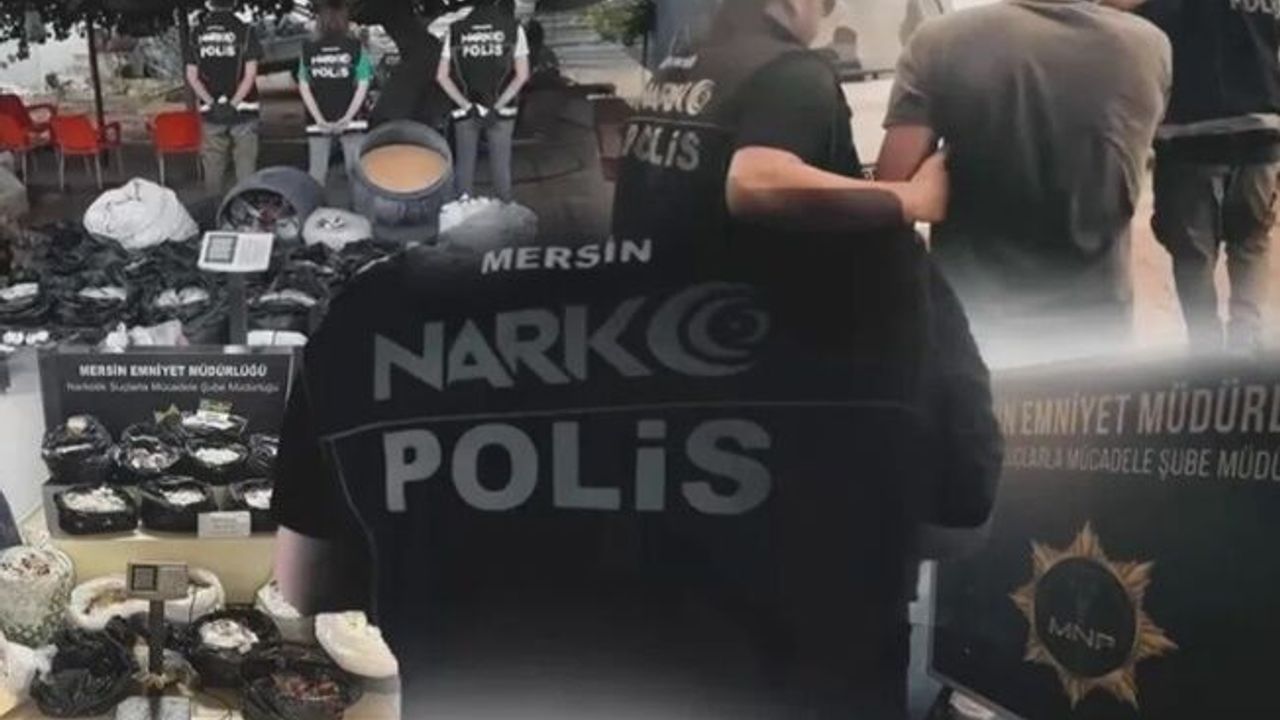 Mersin’de zehir tacirlerine darbe! 3,5 milyon uyuşturucu hap ele geçirildi