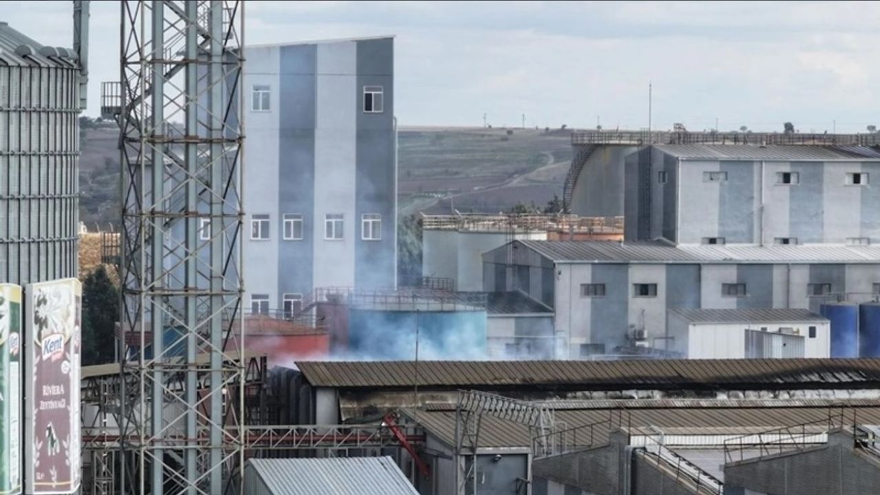 Edirne’de sıvı yağ fabrikasında patlama