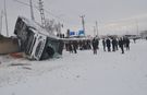 Ağrı’da Yolcu Otobüsü Devrildi: 16 Yaralı