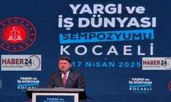 Adalet Bakanı Yılmaz Tunç Yargı ve İş Dünyası Sempozyumuna katıldı