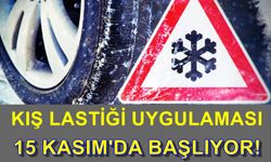 Kış lastiği zorunluluğu  15 Kasım'da başlıyor!