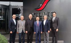 Vali İlhami Aktaş’tan Yıldız Demir Çelik’e Ziyaret