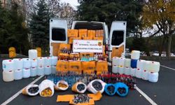 17 ilde sahte alkol imalathanelerine operasyon; on binlerce litre sahte alkol ele geçirildi!