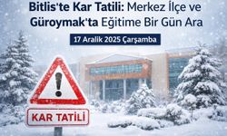 Kar Yağışı Nedeniyle Eğitime Ara Verildi!