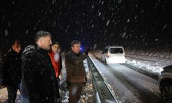 Erzincan Valisi Hamza Aydoğdu, Karla Mücadele Çalışmalarını Yerinde İnceledi