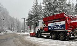 Kocaeli Büyükşehir’den kar teyakkuzu