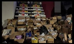 Adana’da kaçak depo baskını: 1 milyondan fazla ilaç ele geçirildi