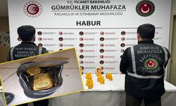 Habur’da ayakkabıların içinden 41 kilo altın çıktı