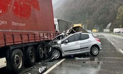 Artvin’de feci trafik kazası: 2 ölü, 1 yaralı