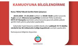 Yalova’da Yüksek Gerilim Hattı Mesaisi Başlıyor