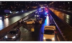 İstanbul'da zincirleme trafik kazasında 8 araç birbirine girdi