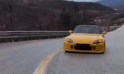 Bursa İnegöl’de drift yapan sürücü sosyal medya paylaşımıyla yakalandı!