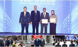 Yılın hekimi ve sağlık çalışanı başarı belgelerini aldı