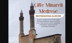 Çifte Minareli Medresede Restorasyona Alınıyor