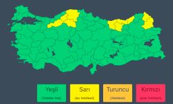 İçişleri Bakanlığı Ve Meteoroloji’den Çok Sayıda İl İçin Kuvvetli Sağanak Yağış Uyarısı