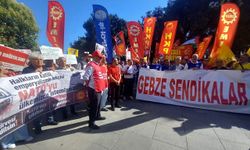 Gebze Sendikalar Birliği öncülüğünde Gebze'de NATO Protestosu!