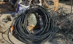 Kablo hırsızları tutuklandı