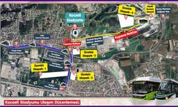 Kocaeli'de dev maç öncesi ulaşım planı tamam