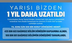 Yarısı Bizden Kampanyası 1 Yıl Daha Uzatıldı