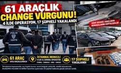 Hacizli Araçlara Sahte Kimlik! 4 İlde Şafak Operasyonu
