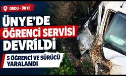 Ordu’da Yürekleri Ağza Getiren Kaza: Öğrenciler Araçta Sıkıştı