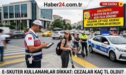 E-SKUTER KULLANANLAR DİKKAT: İhlallere Ağır Ceza Geldi!