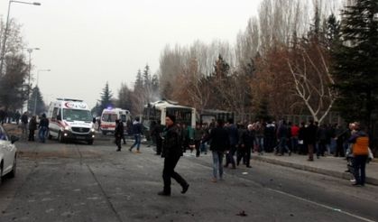 Kayseri Erciyes Üniversitesi önünde patlama