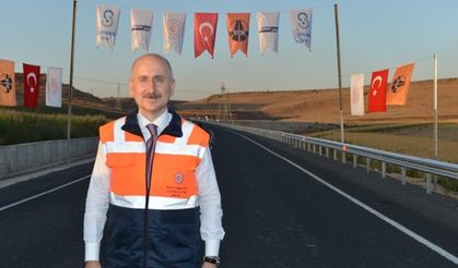 Karaismailoğlu,Diyarbakır-Eğil karayolunun açılışını yaptı