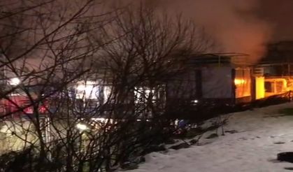 Kocaeli'de ısı yalıtım fabrikasında yangın çıktı!