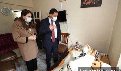 Amasya Valisi Mustafa Masatlı, Ev Ziyaretlerini Sürdürüyor