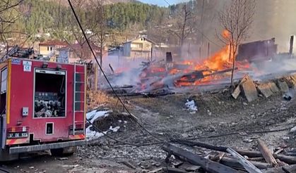 Kastamonu'da yangın felaketi!