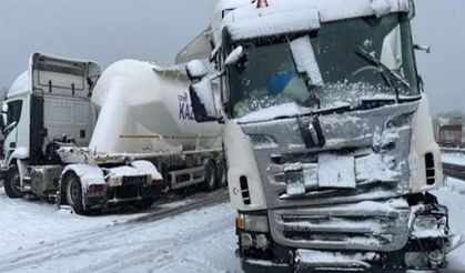 Bolu Dağı’nda zincirleme kaza: 30 araç çarpıştı