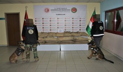 Gürbulak Sınırı'nda 305 kilogram uyuşturucu ele geçirildi