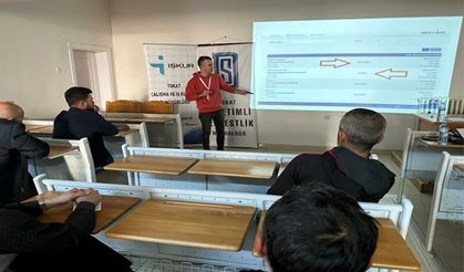 Tokat DSM’de Eski Hükümlülere İŞKUR Proje Semineri Verildi