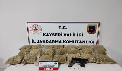 Kayseri'de uyuşturucu operasyonu: 1 gözaltı