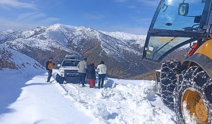 Batman Sason’da yaşlı hastaya 4 saatte ulaşıldı