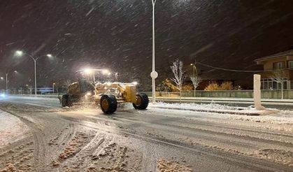 Eskişehir beyaza büründü