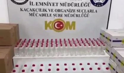 Samsun'da 1 tonu aşkın etil alkole 'Çengel'!