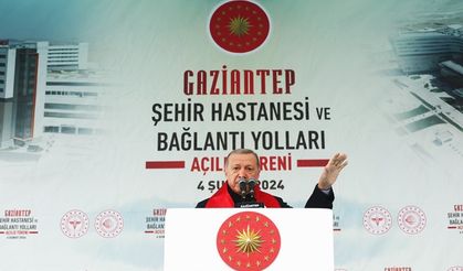 Gaziantep Şehir Hastanesi törenle açıldı