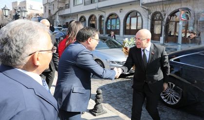 Hazine ve Maliye Bakanı Mehmet Şimşek, Kayseri'de ziyaretlerde bulundu