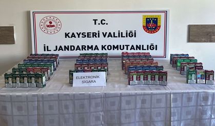 Kayseri'de Elektronik Sigara Operasyonu