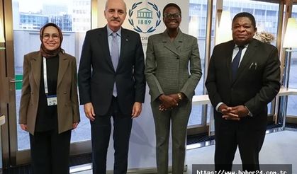 TBMM Başkanı Kurtulmuş, PAB Başkanı Ackson'la görüştü