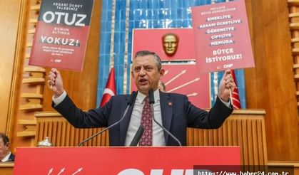 CHP'li Özel'den '30 bin TL' mücadelesi