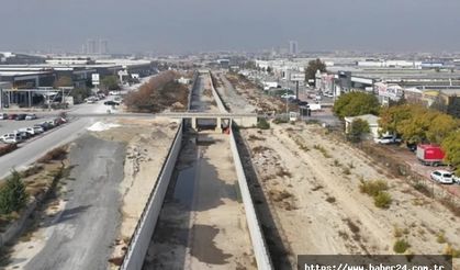 Konya'da Keçili Kanalı'nda ıslah sürüyor