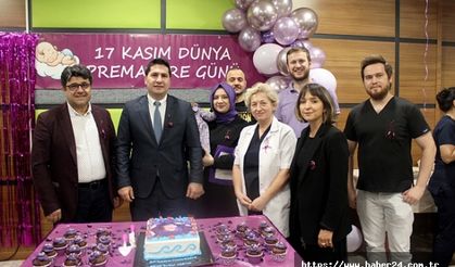 Prematüre bebeklere mor destek