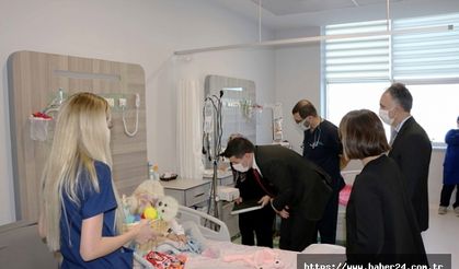 Sakarya'da Lösemili çocuklara moral ziyareti